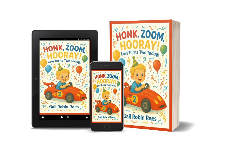 Honk, Zoom, Hooray-Levi Turns Two Today! by Gail Robin Raes