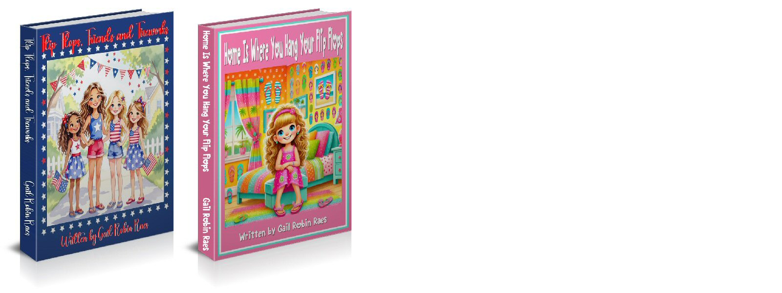 Books: Flip Flops, Friends and Fireworks, Home Is Where You Hang Your Flip Flops