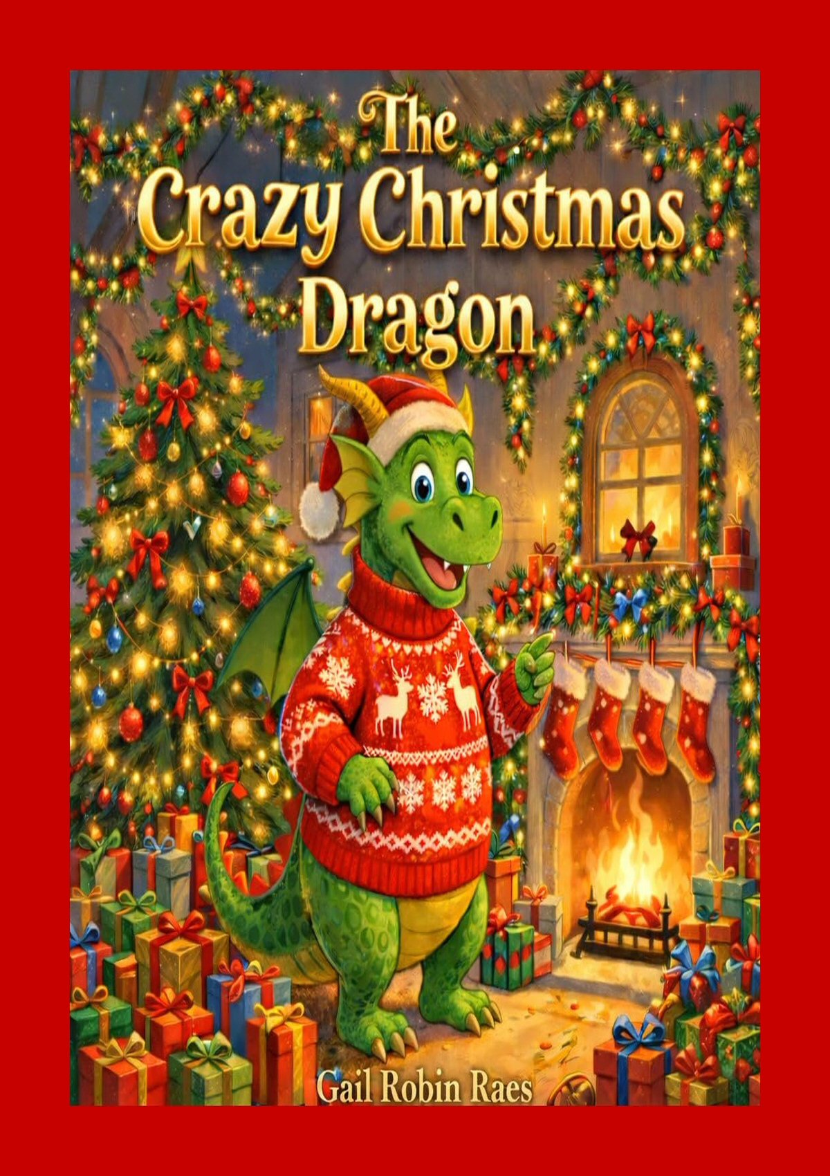 Cover of The Crazy Christmas Dragon