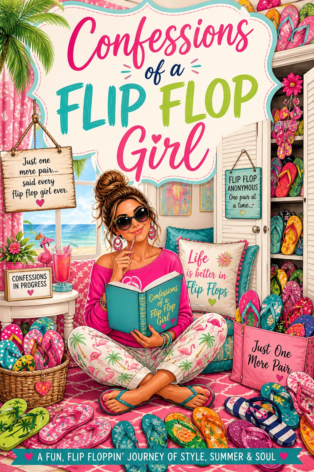 Cover of Confessions of a Flip Flop Girl by Gail Robin Raes