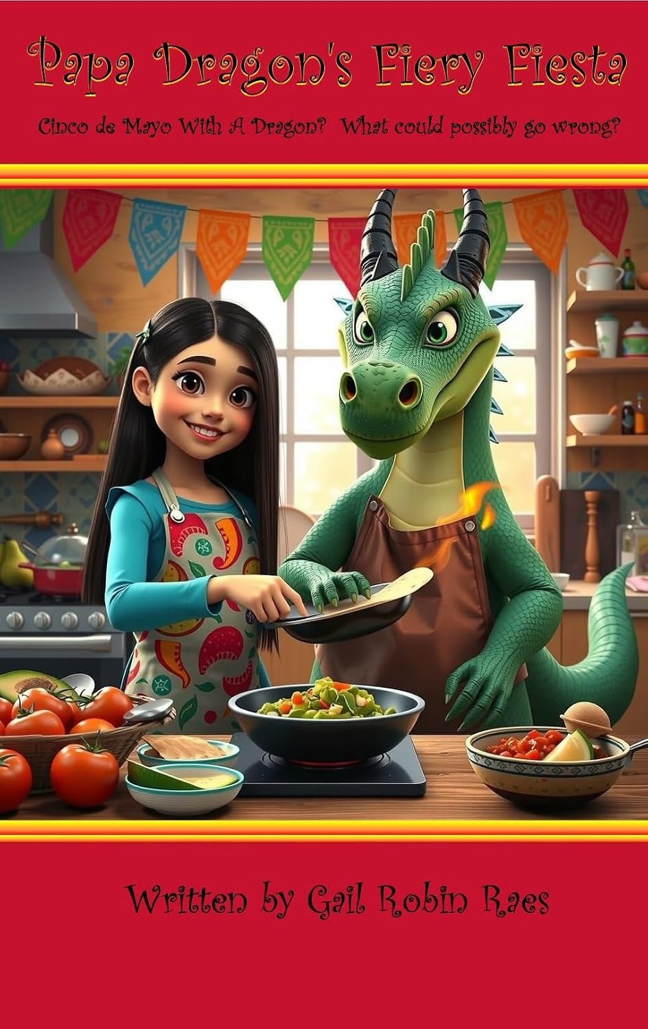 Cover of Papa Dragon's Fiery Fiesta
