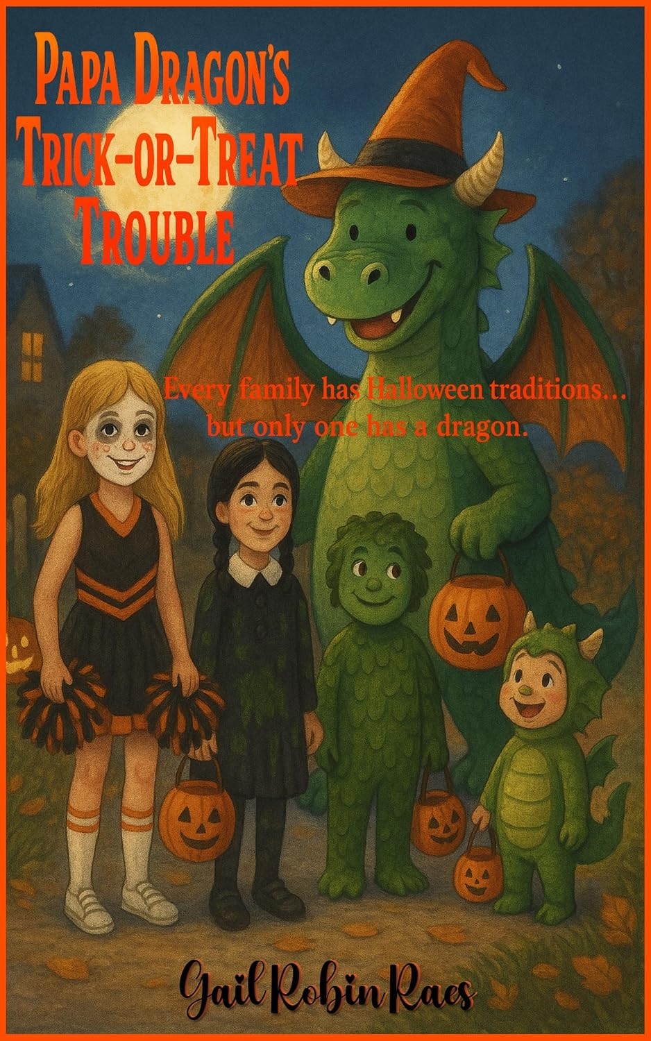 Cover of Papa Dragon's Trick-or-Treat Trouble