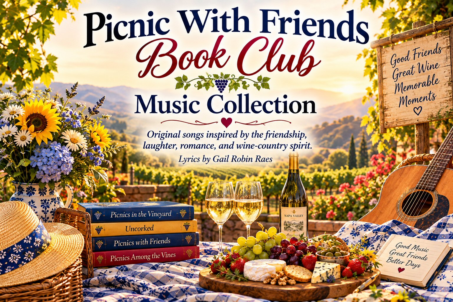 Picnic with Friends Book Club Music Collection
