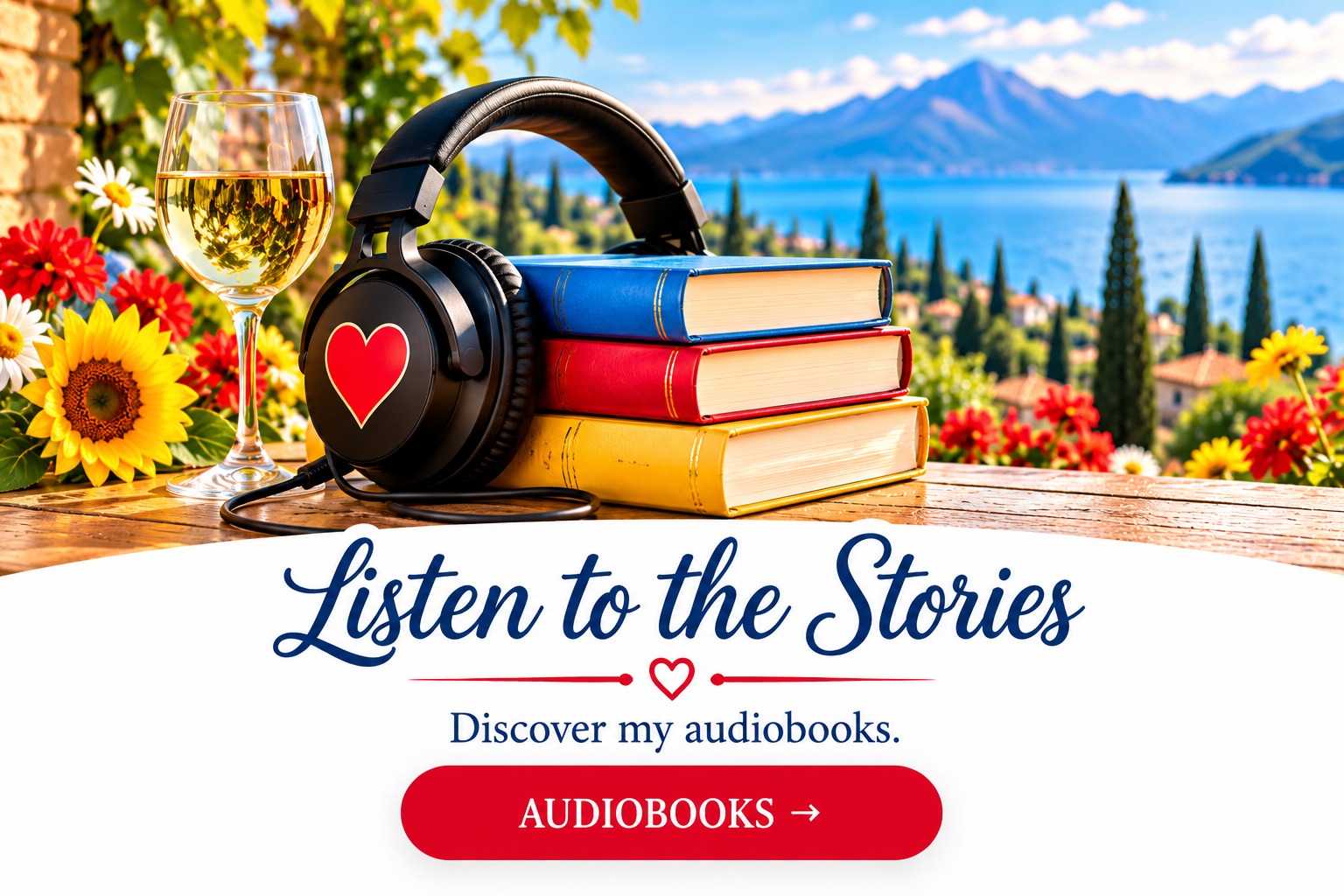 Listen to the Stories - Discover my audiobooks